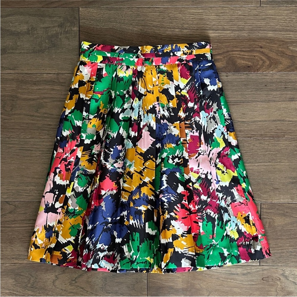 J.Crew Colorful Abstract Print Women's Skirt